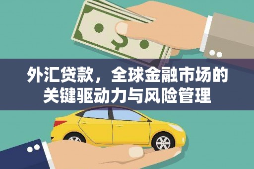 南靖外汇贷款，全球金融市场的关键驱动力与风险管理