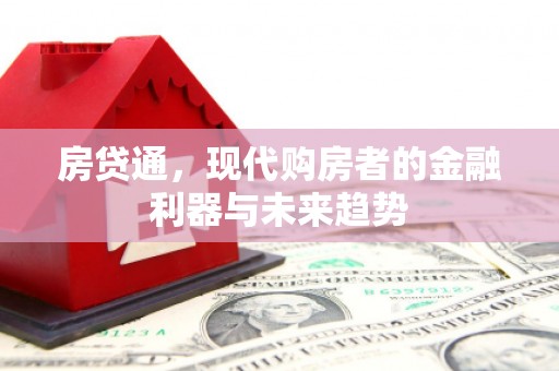南靖房贷通，现代购房者的金融利器与未来趋势