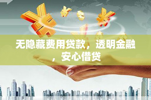 南靖无隐藏费用贷款，透明金融，安心借贷