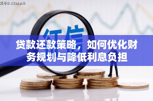 南靖贷款还款策略，如何优化财务规划与降低利息负担
