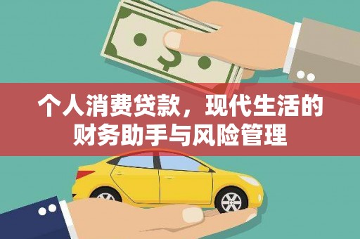 南靖个人消费贷款，现代生活的财务助手与风险管理