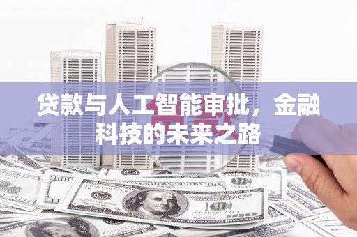 南靖贷款与人工智能审批，金融科技的未来之路