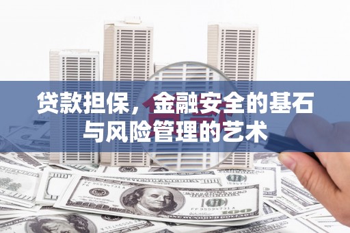 南靖贷款担保，金融安全的基石与风险管理的艺术