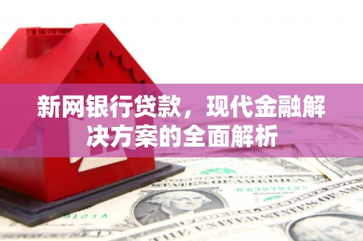 南靖新网银行贷款，现代金融解决方案的全面解析