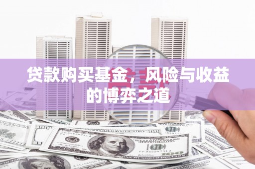 南靖贷款购买基金，风险与收益的博弈之道