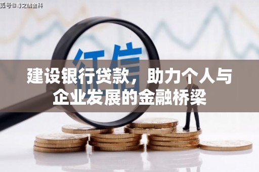 南靖建设银行贷款，助力个人与企业发展的金融桥梁