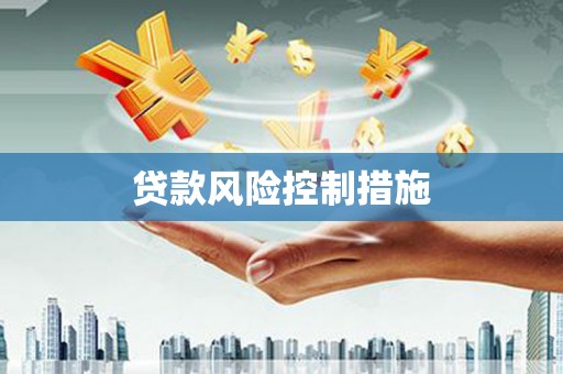 南靖贷款风险控制措施