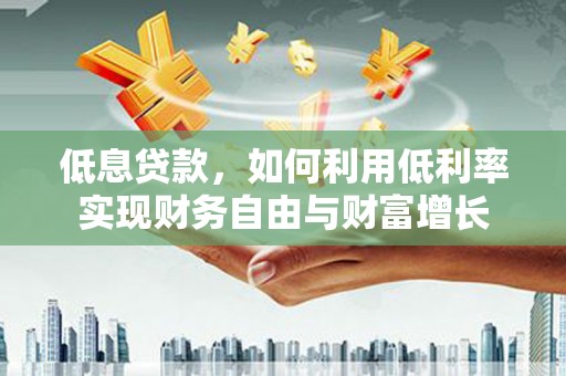 南靖低息贷款，如何利用低利率实现财务自由与财富增长